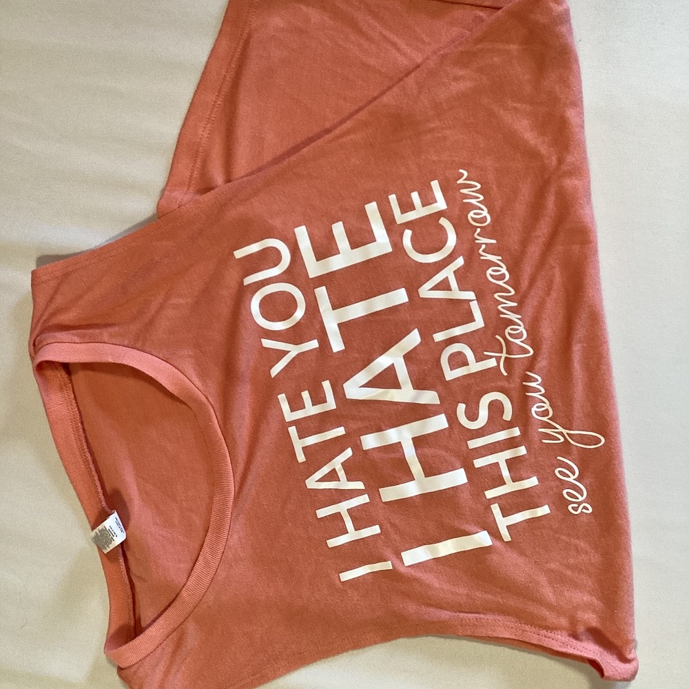 Funny gym tank top